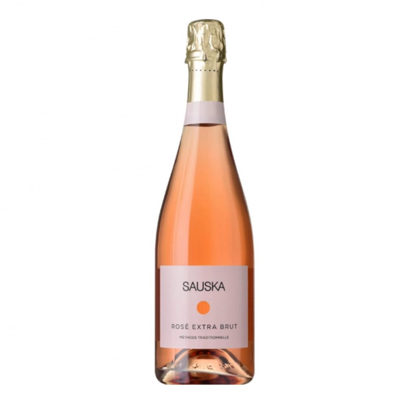 Sauska Rose Extra Brut pezsgő ajándék gravírozással