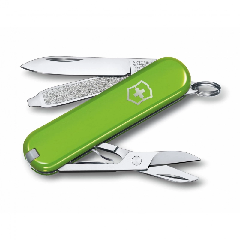 Avocado zöld Victorinox Classic SD svájci zsebkés gravírozással