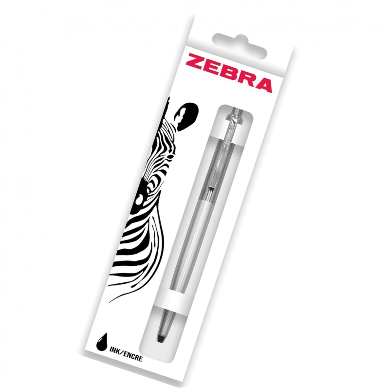 Zebra 901 ezüst toll ajándék gravírozással