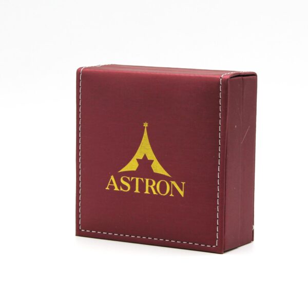 Astron zsebóra elegáns mintával, arany színű, díszdobozban - Image 3