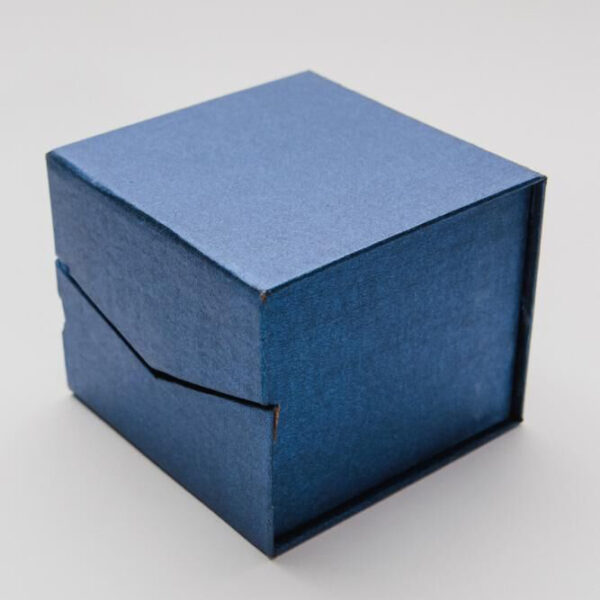 10x10x5 cm üvegkristály szív gravírozással, díszdobozban - Image 3