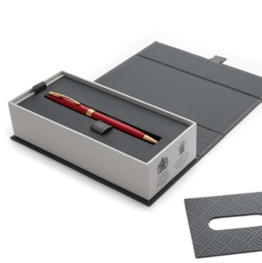 Piros lakk Parker Sonnet golyóstoll ajándék gravírozással - Image 2