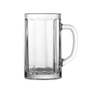 Csíkos söröskorsó 0,5 liter ajándék gravírozással