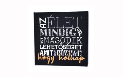 Vászonképek idézettel vagy saját egyedi szöveggel