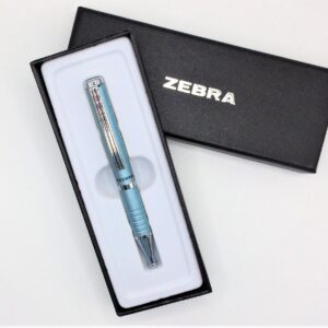 Zebra SL-F1 világoskék teleszkópos toll ajándék gravírozással