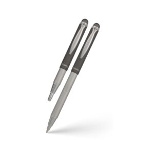 Díszdobozos Zebra Stylus szürke teleszkópos touch toll