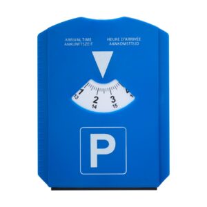 Műanyag parkoló óra jégkaparóval