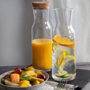 Üveg parafa dugóval és ajándék egyedi felirattal