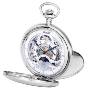 Astron mechanikus zsebóra átlátszó szerkezet díszdobozban