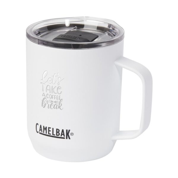 Fehér CamelBak 350 ml termoszbögre ajándék gravírozással