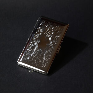 Cigarettatárca romantikus mintával 11×6 cm