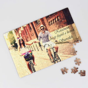 Fényképes mágneses puzzle  29×20 cm (A4) saját fotóval