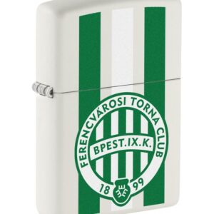 Fehér Fradi FTC Zippo öngyújtó ajándék gravírozással