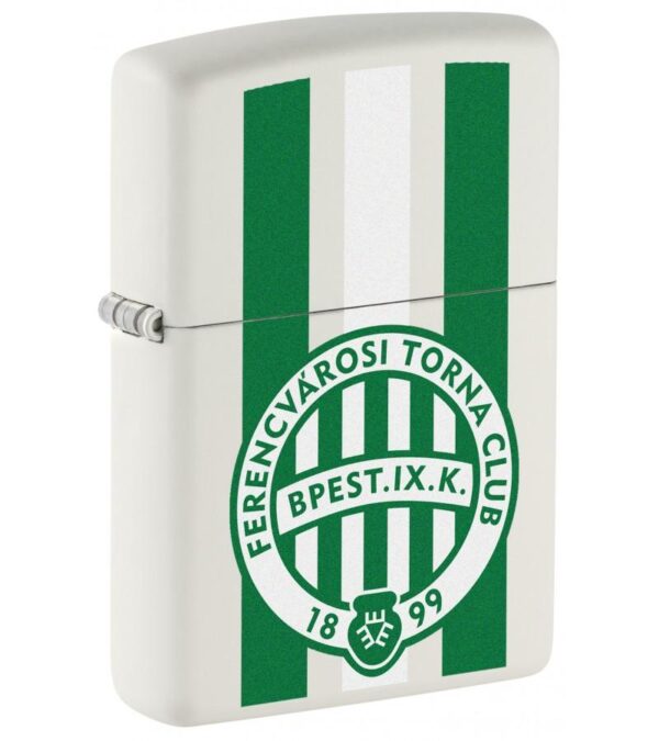 Fehér Fradi FTC Zippo öngyújtó ajándék gravírozással