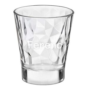 Bormioli Diamond pálinkás pohár ajándék gravírozással