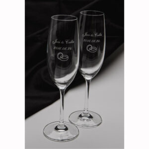 Kristály pezsgőspohár Schott Zwiesel 228 ml, gravírozással
