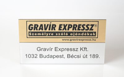 Minőségi névtáblák és cégtáblák
