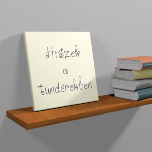 Hiszek a tündérekben vászonkép több méretben