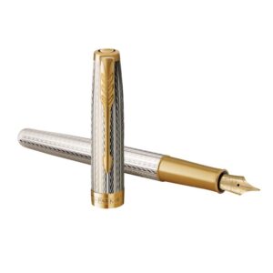 925 ezüst 18kt arany Parker Sonnet Deluxe Mistral töltőtoll