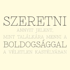 Szeretni boldogság vászonkép