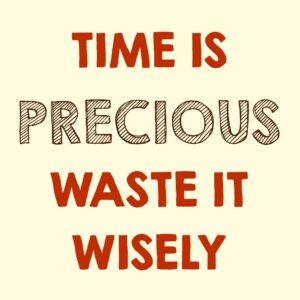 Time is precious vászonkép több méretben