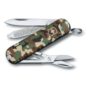 Victorinox Classic SD Camouflage svájci bicska gravírozással