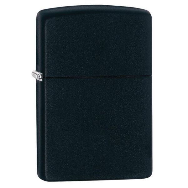 Zippo 218 matt fekete öngyújtó ajándék gravírozással