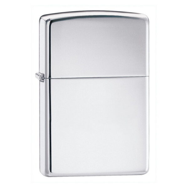 Zippo 250 fényes króm öngyújtó ajándék gravírozással