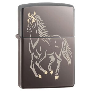Zippo 28645 lovas öngyújtó ajándék gravírozással