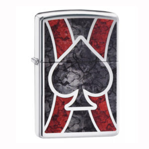 Zippo pikk ász öngyújtó 28952 ajándék gravírozással