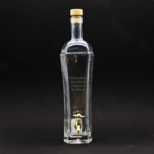 Csapos pálinkás üveg férjnek