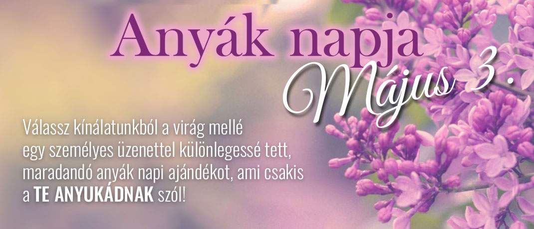 Slider anyáknapja - anyák napi ajándék