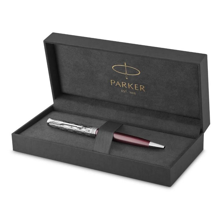 Piros Art Deco Parker Royal Sonnet Premium golyóstoll - Image 2
