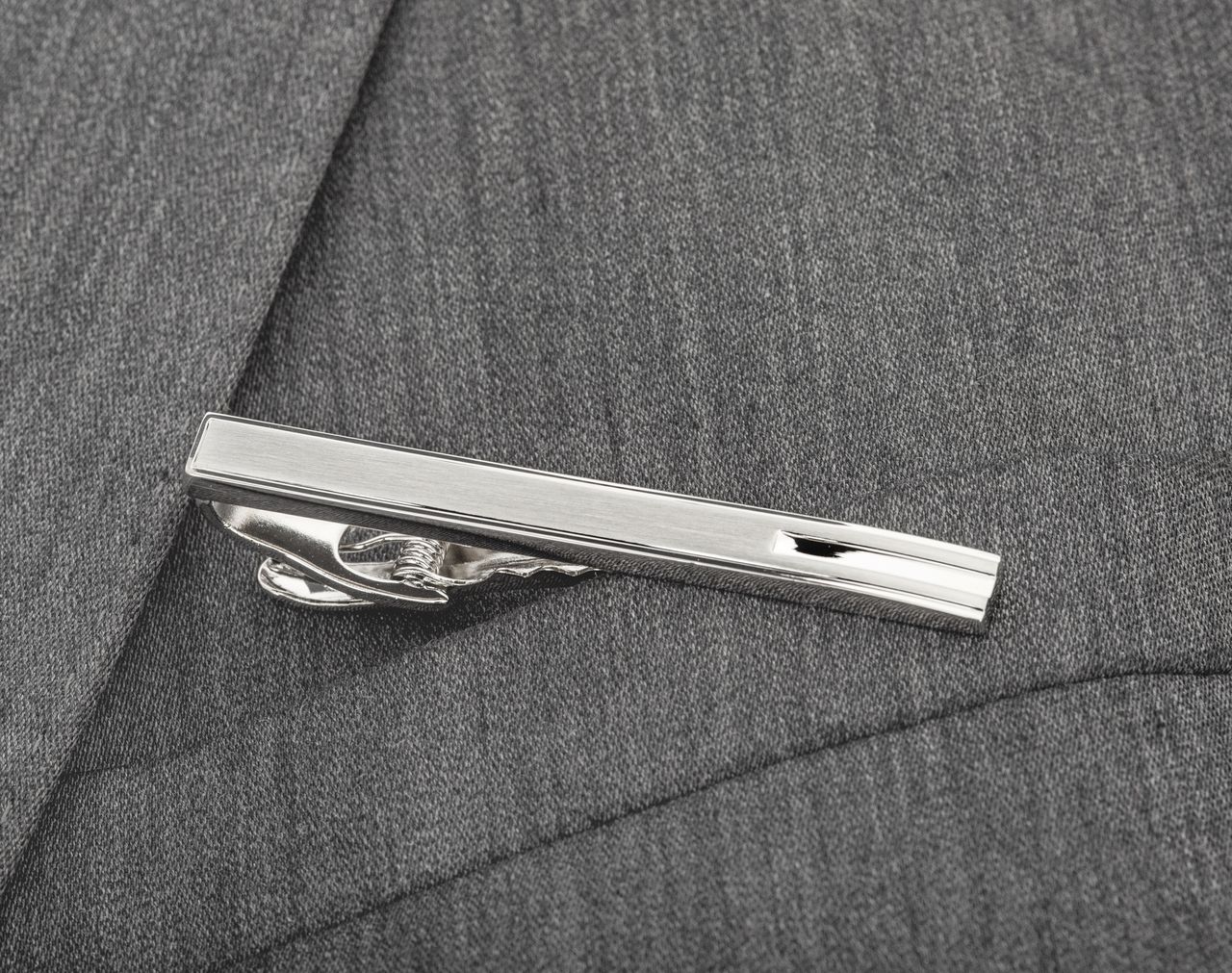 Nyakkendő csipesz díszítéssel és gravírozással - Image 2