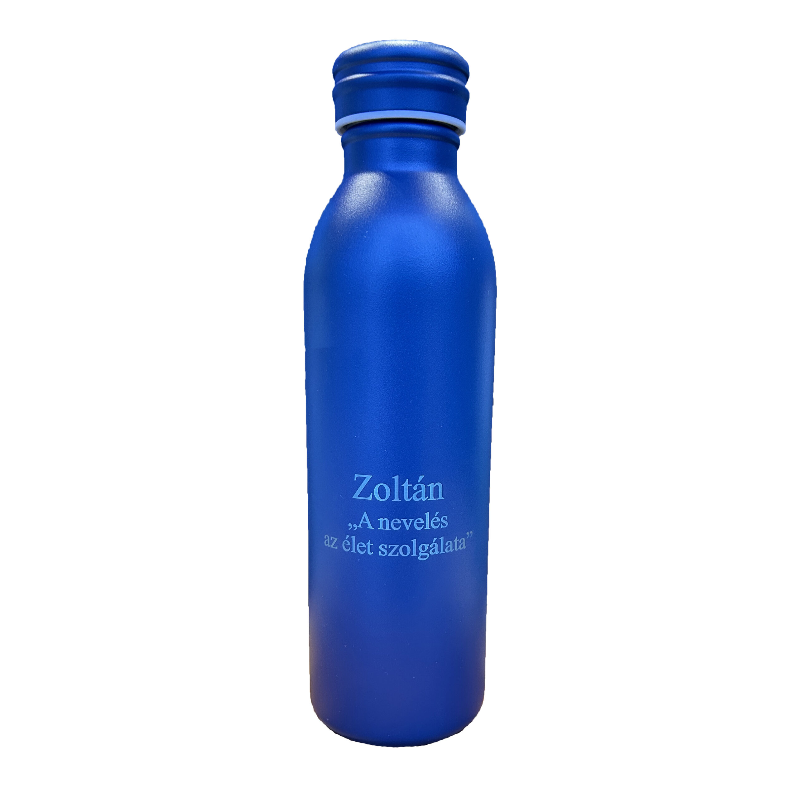 Sötétkék 600 ml Ars Una kulacs saját felirattal - Image 3