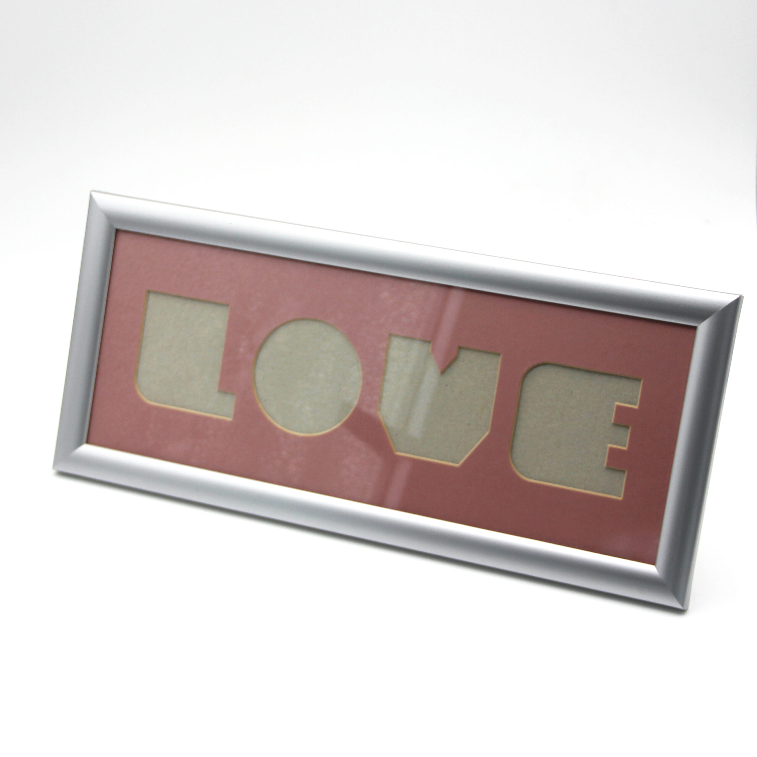 LOVE képkeret ajándék gravírozással