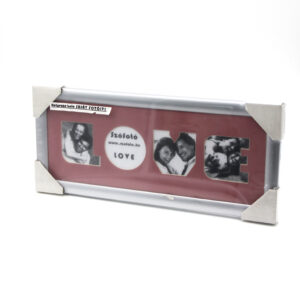 Szófotó LOVE képkeret ajándék gravírozással