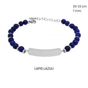 Lapis lazuli karkötő ajándék gravírozással