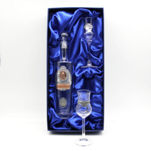 Címeres Magyar Pálinka szett ajándék gravírozással