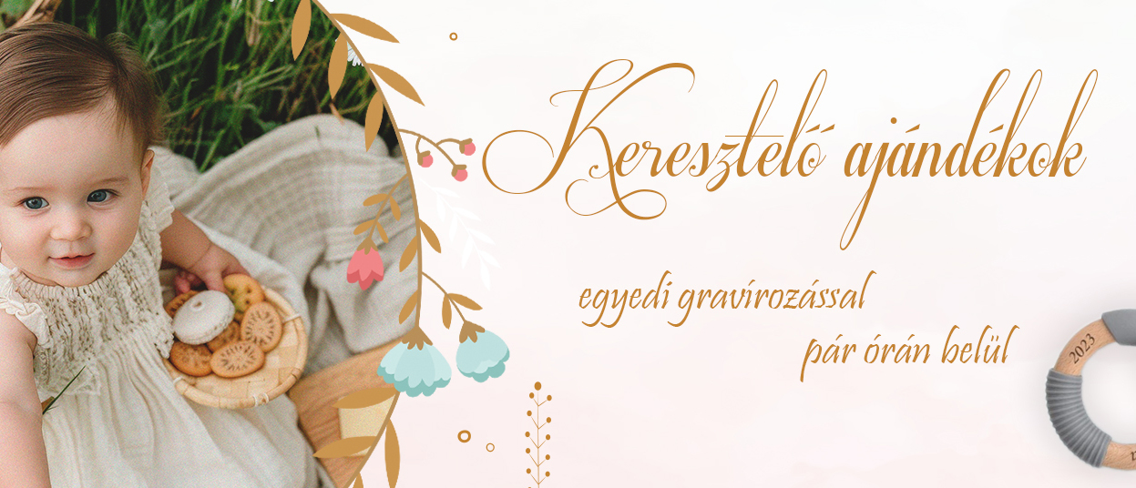 Keresztelő ajándékok slider