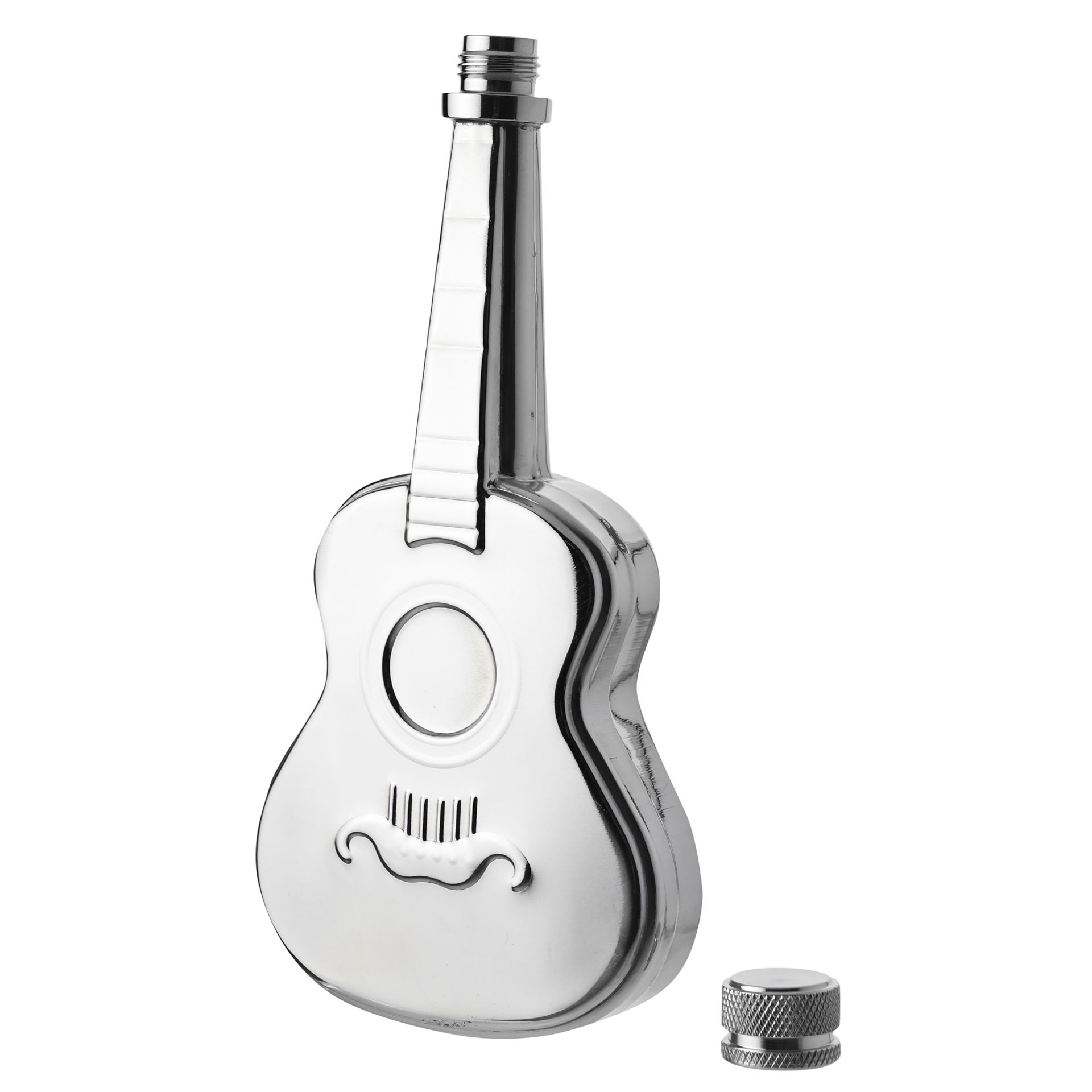 Gitár alakú flaska ajándék gravírozással